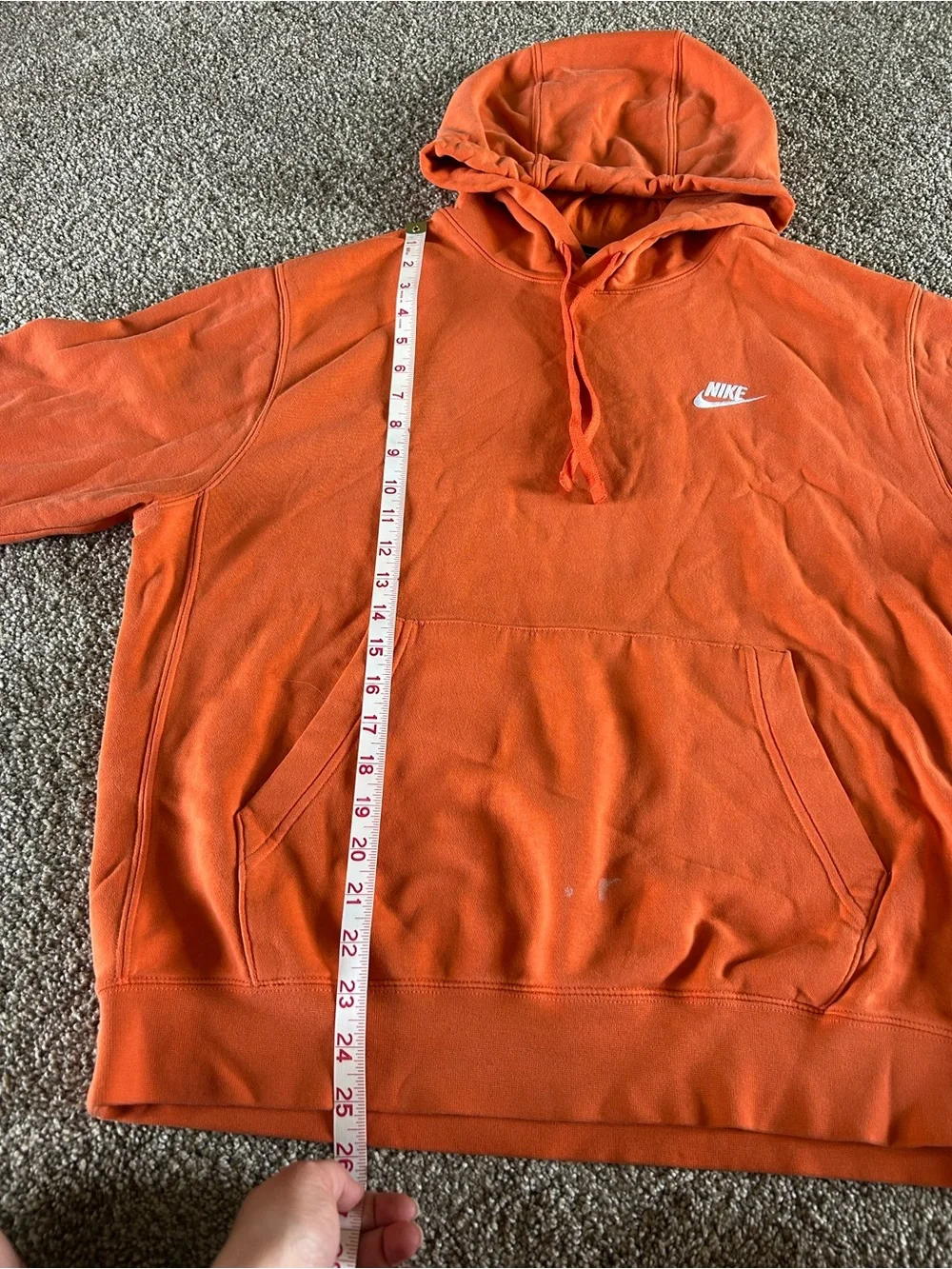 [Nike] Orange Hoodie Men’s